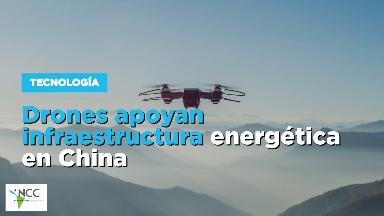 Drones apoyan infraestructura energética en China