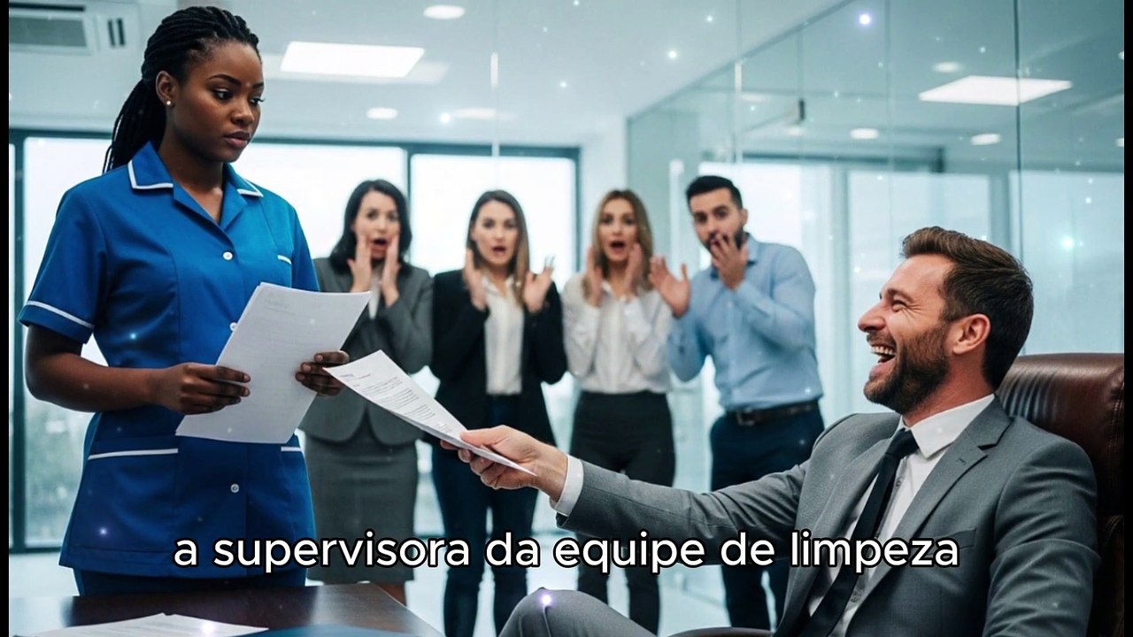 ＂TRADUZA ISSO E A MINHA FERRARI É SUA＂ — RIU O MILIONÁRIO... Mas a Faxineira o Calou em 5 Idiomas!