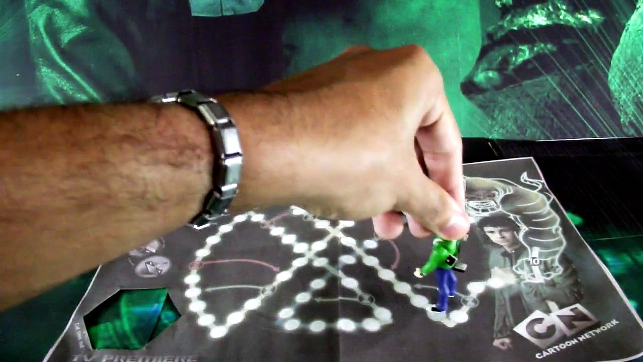 4 Tutorial - Jogo do Tabuleiro - Ben 10 Invasão Alienígena