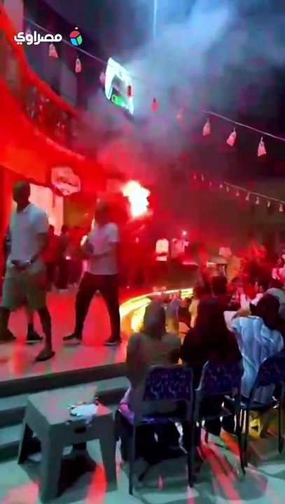من قلب العبور.. احتفالات جماهيرية صاخبة بتأهل منتخب مصر إلى الدور الـ16