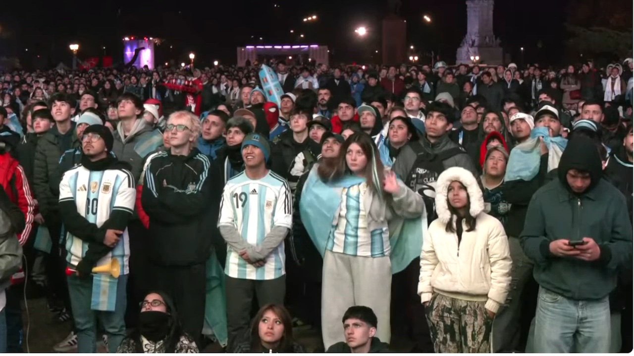 Reacción argentinos gol Cabo Verde