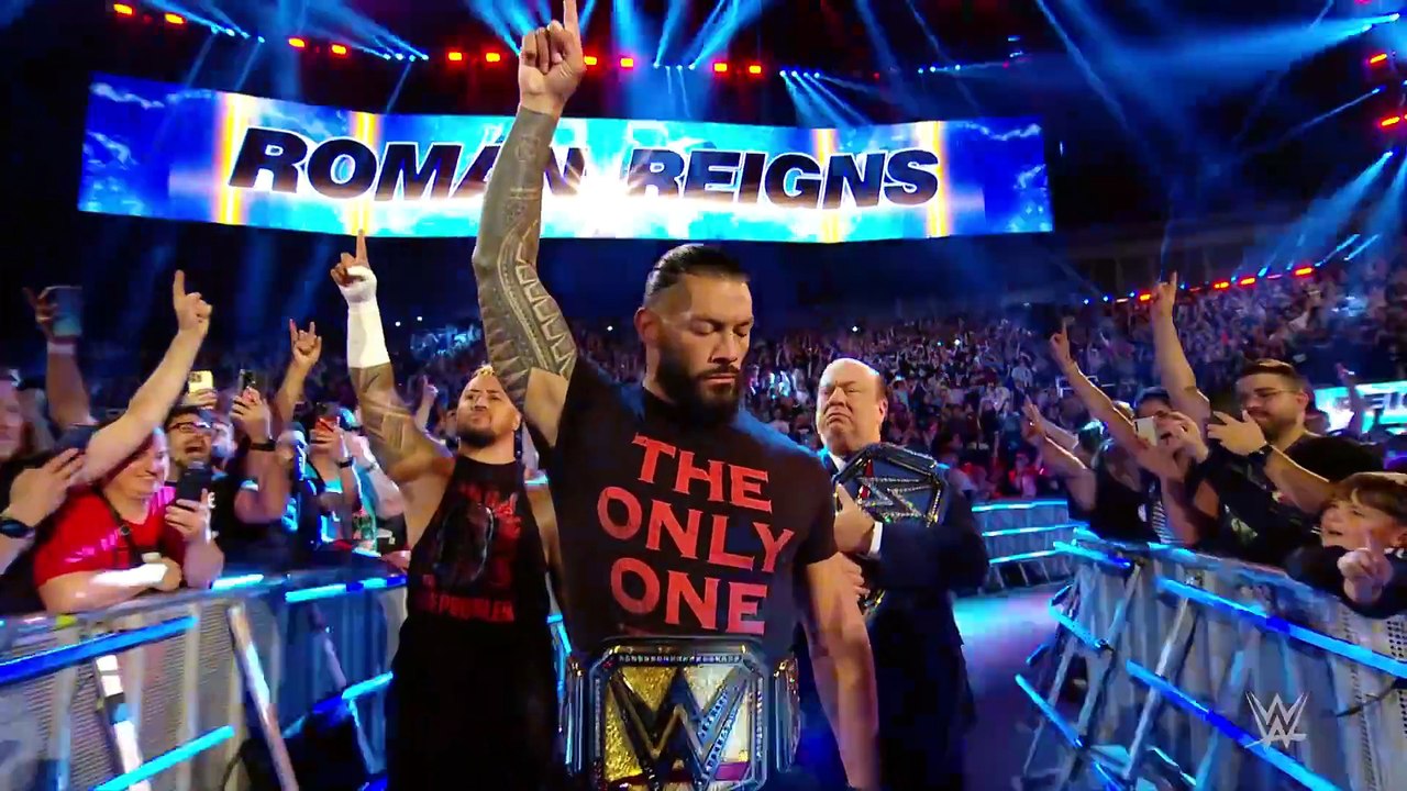 FULL SEGMENT Roman Reigns, Solo Sikoa and Usos begin Bloodline Civil War SmackDown, June 30, 2023