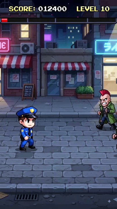 American commando police officer gameplay