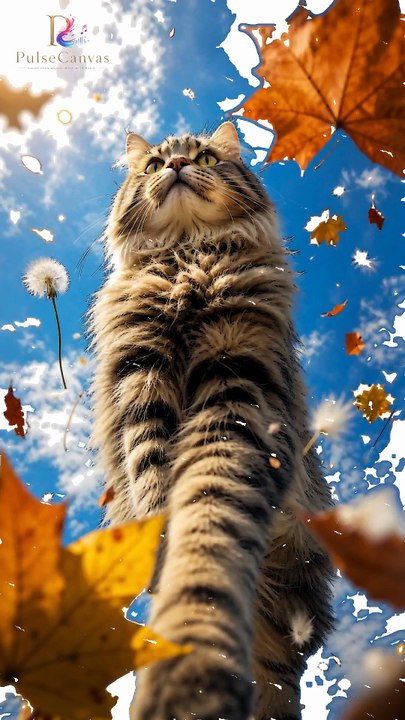 Autumn Cat Magic! 🍂🐱 (Cute Cat Moments)