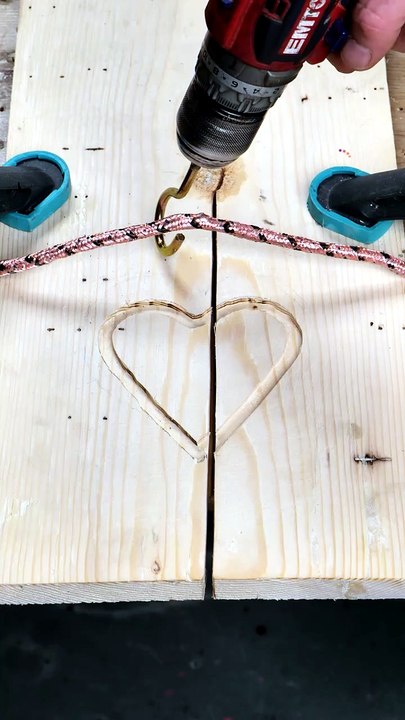 Creative woodworking and metal techniques🛠️❤️