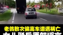 数次偏离路线后撞车亡 女儿：父亲非酒驾是低血糖