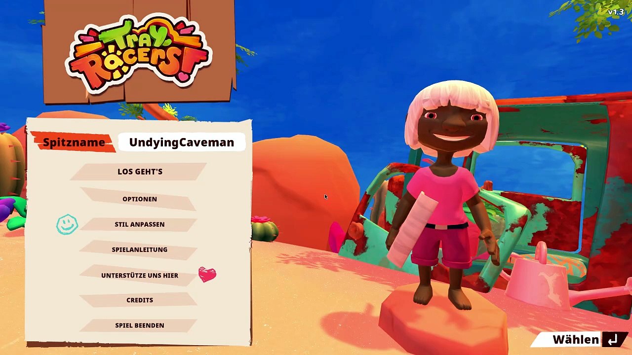 Tray Racers! - Character Creation