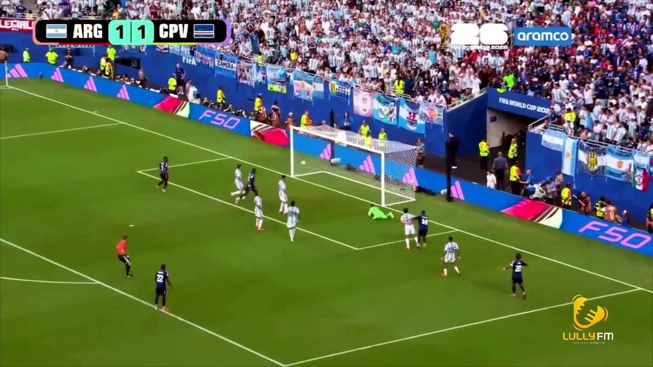 Argentina 3 x 2  Cabo Verde - Copa do Mundo FIFA 2026