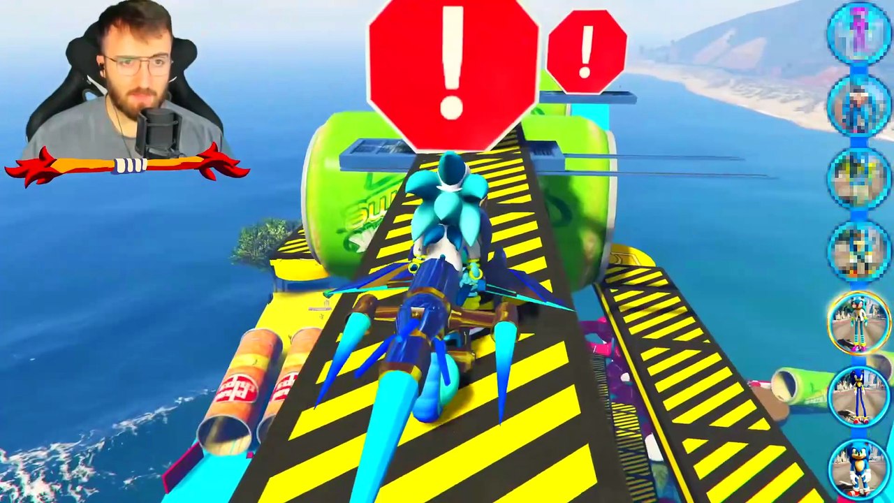 Mejorando a SONIC en el MAS GRANDE en GTA 5 !! (Shin Sonic mod)