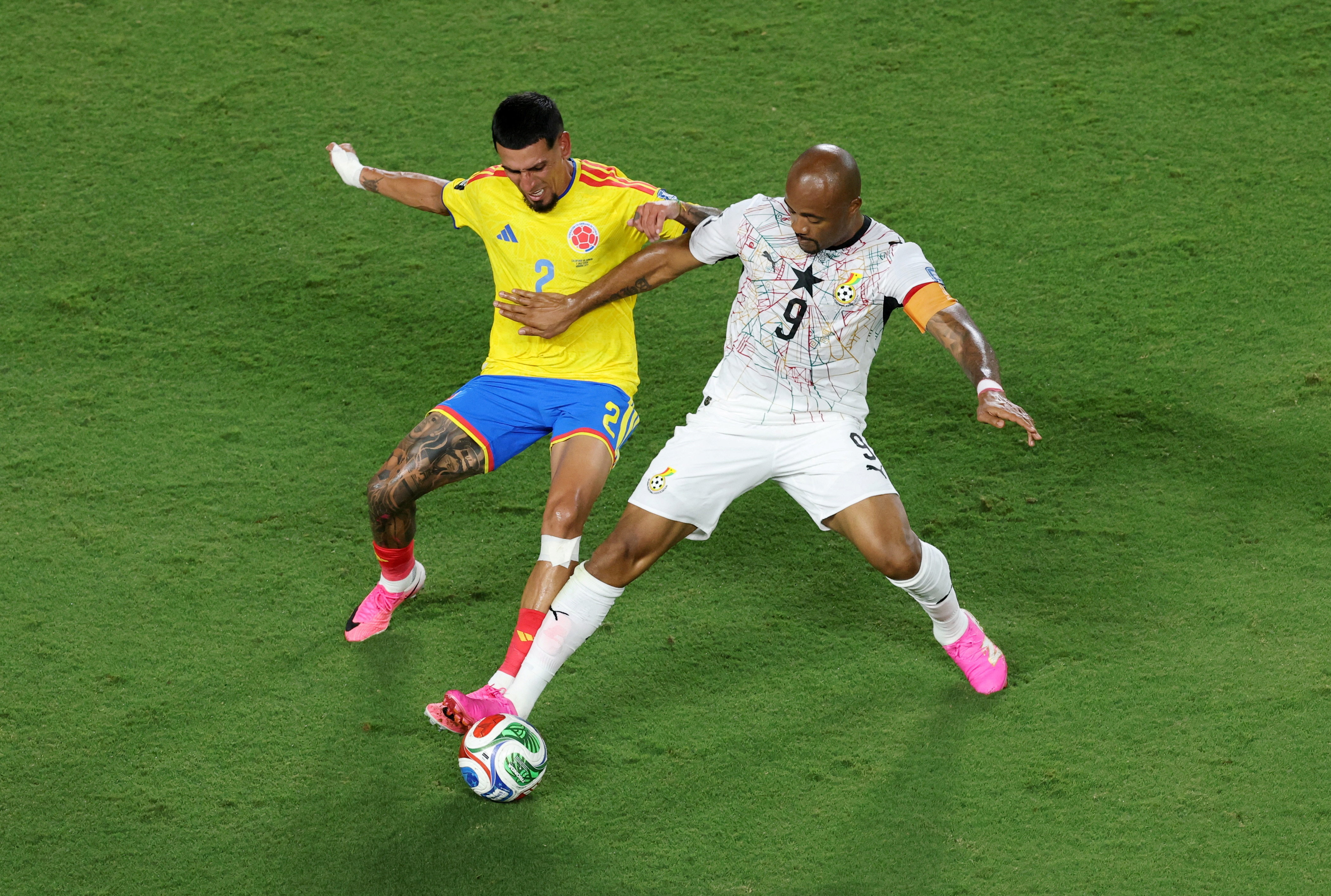 Coupe du Monde 2026 : la Colombie mène à la pause face à un Ghana toujours vivant !