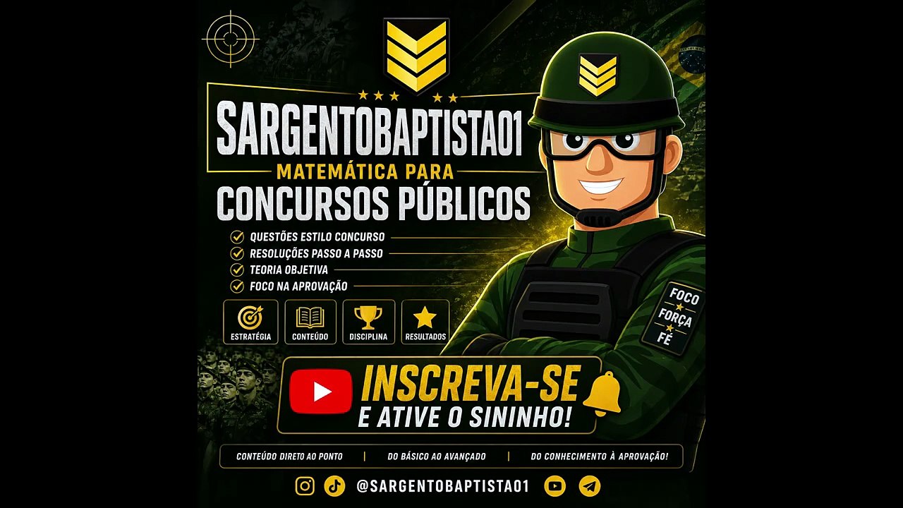 MATEMÁTICA BÁSICA PARA CONCURSOS _ APRENDA DO ZERO E GARANTA SUA APROVAÇÃO!