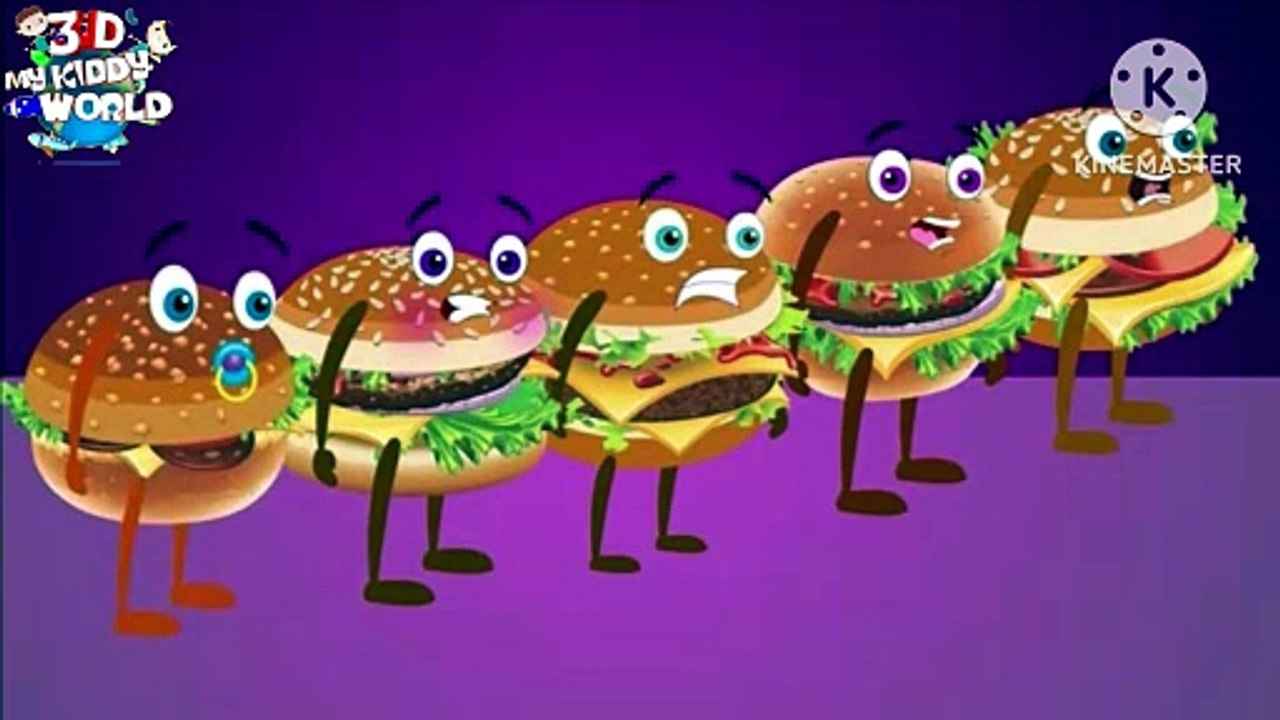 Burger Vs Pizza Finger Family | Burger Vs Pizza Finger Family Nursery Rhymes For Kids In 3D