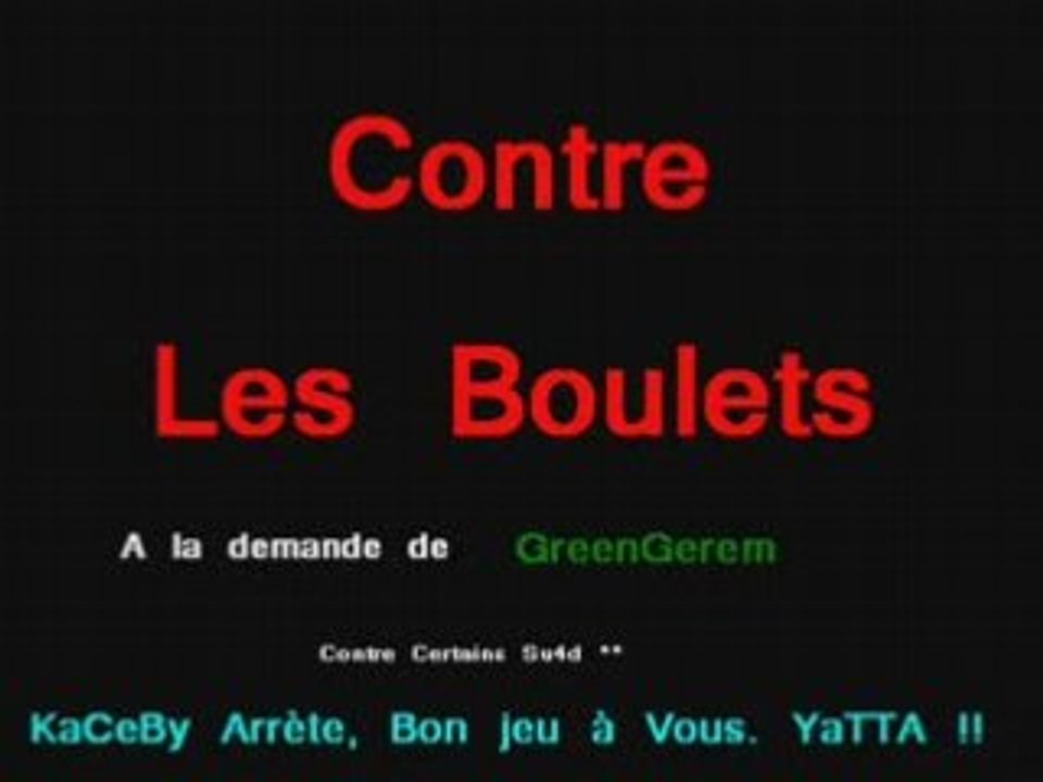 Rp Musical contre les boulet D'ogame ( et autre )