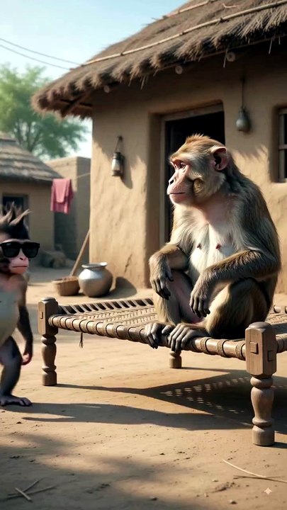 Funny monkey