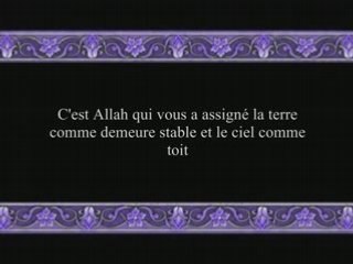 Sourate Al Ghafir (v41-fin) - avec trad Francais - Budair