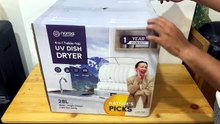 UNBOXING NORGE 4in1 TABLE TOP UV DISH DRYER 28L 280W | Sterilizer Alat Makan