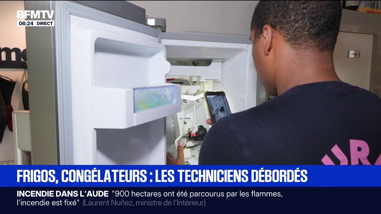 Frigos, congélateurs en panne... Avec la canicule, les techniciens sont débordés