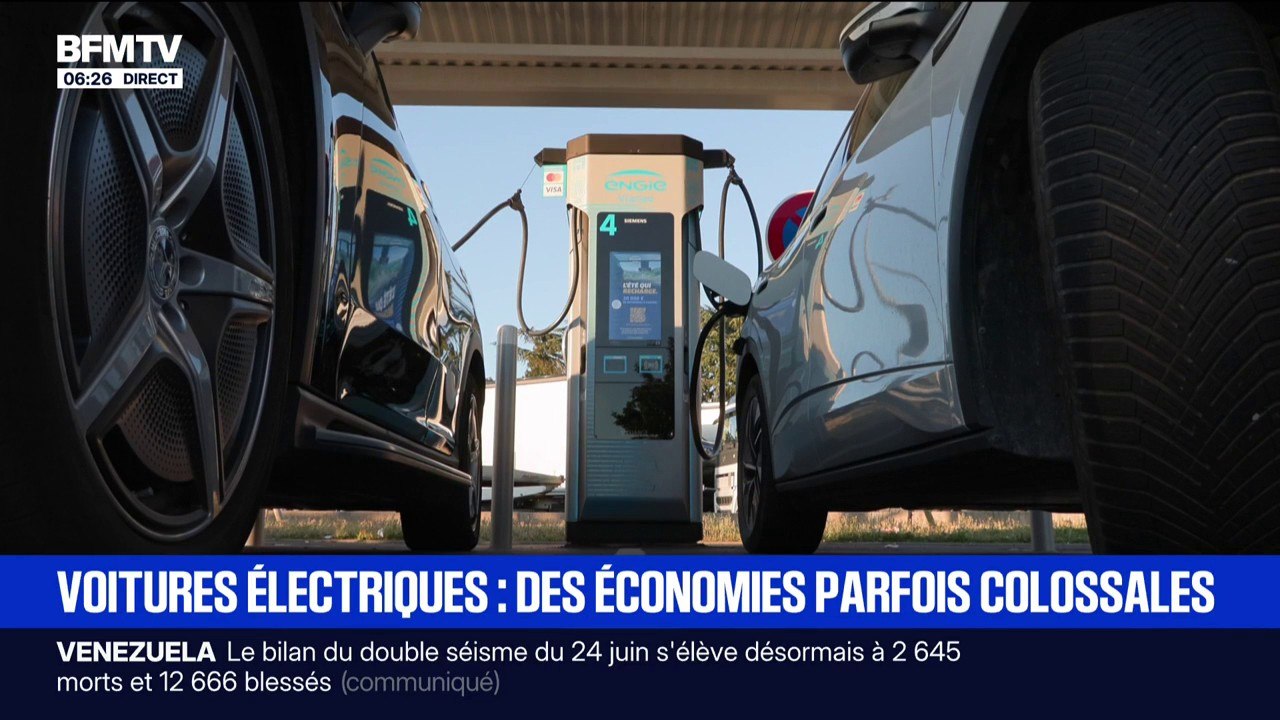 Voitures électriques: des économies parfois colossales avec l'explosion des prix du carburant