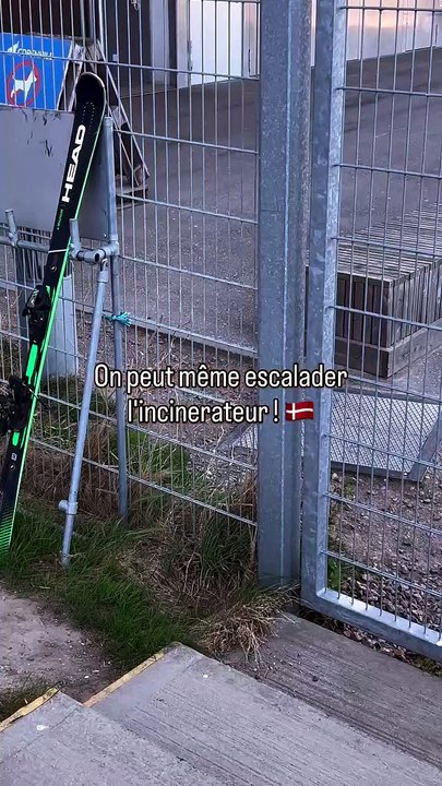 On peut même escalader l'incinerateur ! 🇩🇰 CopenHill..mp4