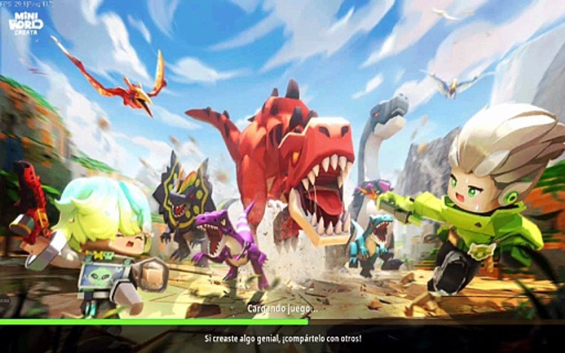 Gameplay de mini world creata