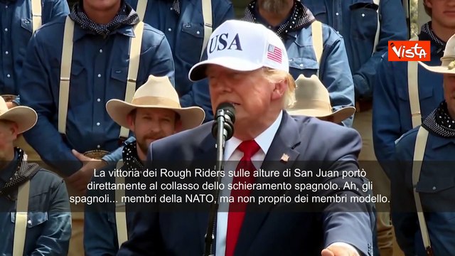 Trump: La Spagna non si comporta bene nella Nato. Impareranno