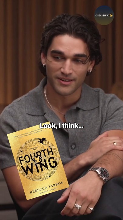 Josh Heuston Reacts to 'Fourth Wing' Fan Casting
