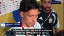 'Fighter' Messi is the best athlete in history - Martinez