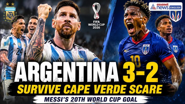 Argentina vs Cape Verde Highlights | Lionel Messi's 20th World Cup Goal Sends Argentina Into Last 16