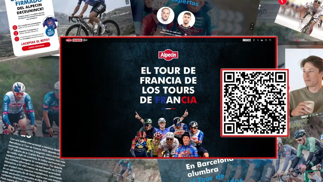 Ya disponible el especial de MARCA Plus sobre el Tour de Francia 2026 by Alpecin