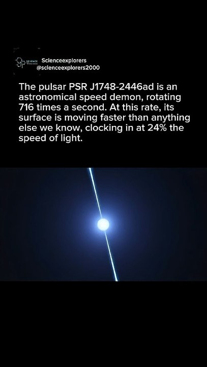 PSR J1748-2446ad_ The Fastest Spinner in the Universe _ 24% the Speed of Light