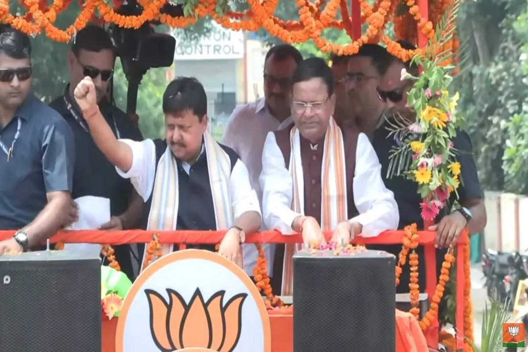 भाजपा अध्यक्ष नितिन नवीन लखनऊ में भव्य स्वगत