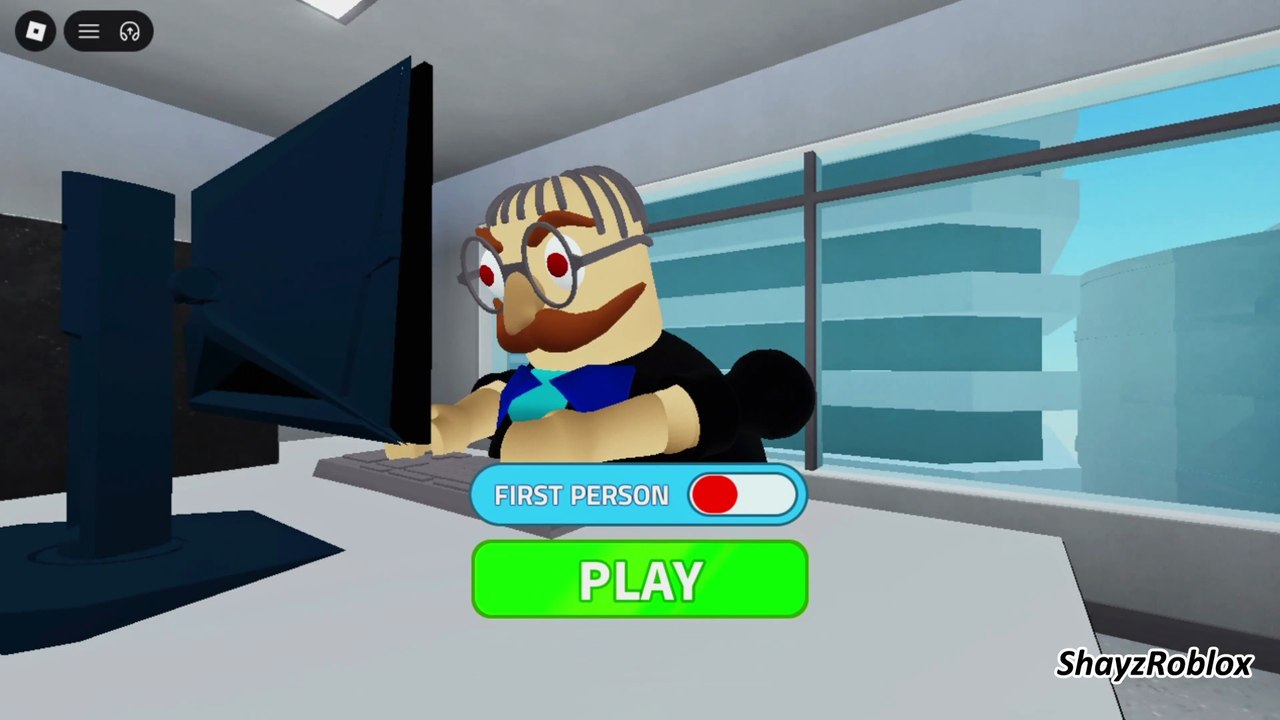 ESCAPE BAD BOSS OBBY (FIRST PERSON OBBY!) Roblox Gameplay
