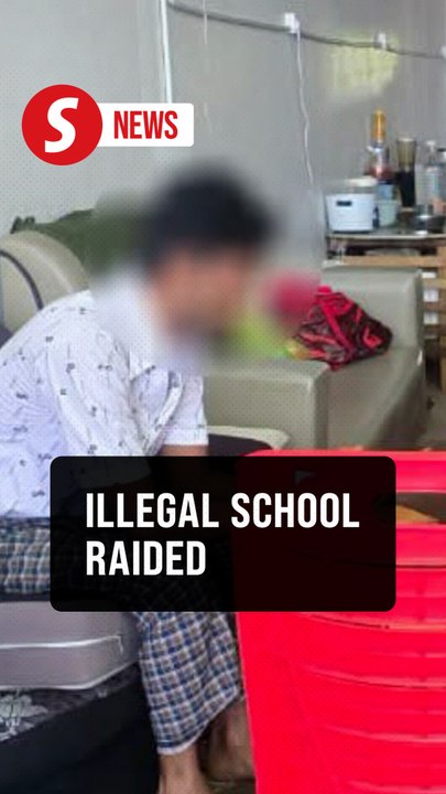 Illegal Rohingya school raided