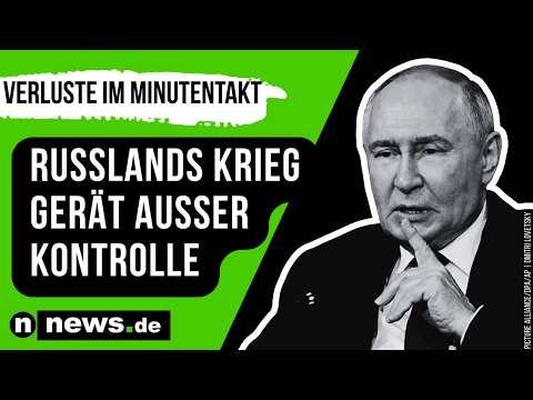 Wladimir Putin: Verluste im Minutentakt - Russlands Krieg gerät außer Kontrolle