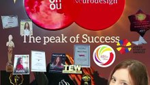 The Founder Mihaela Pleșca' Juror & Winner Awards on the Peak of Success Having the Neurodesign Sun & Onou Moon