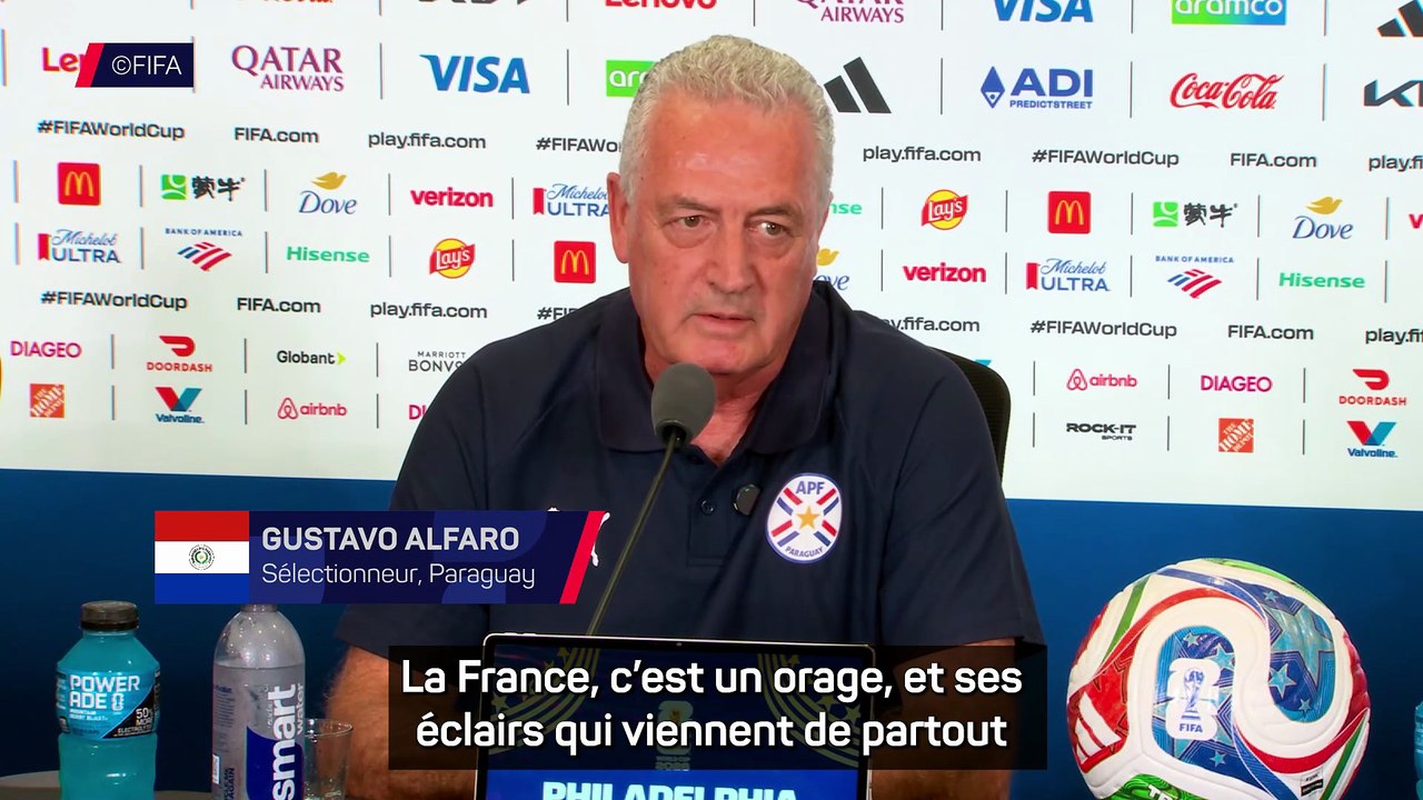 Alfaro : “La France, c’est un orage, et ces éclairs sont dirigés vers le centre du but”