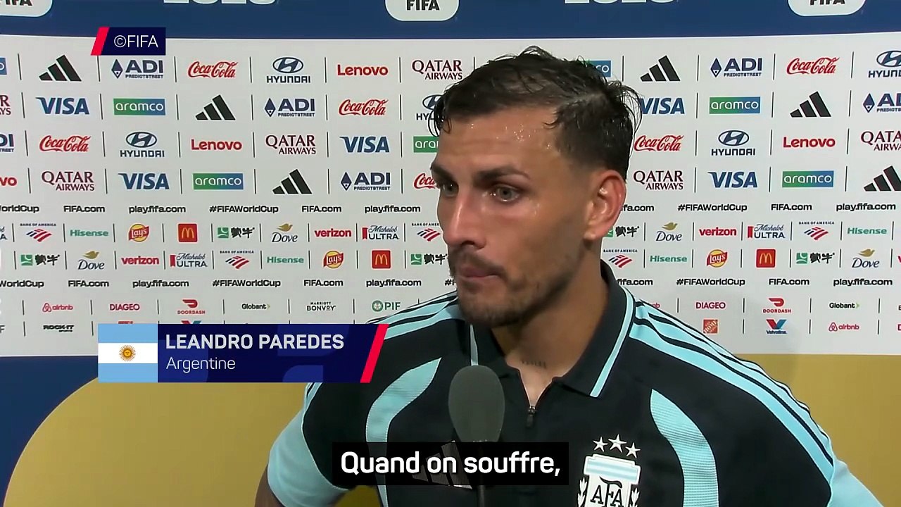 Paredes : "On ne doute jamais"