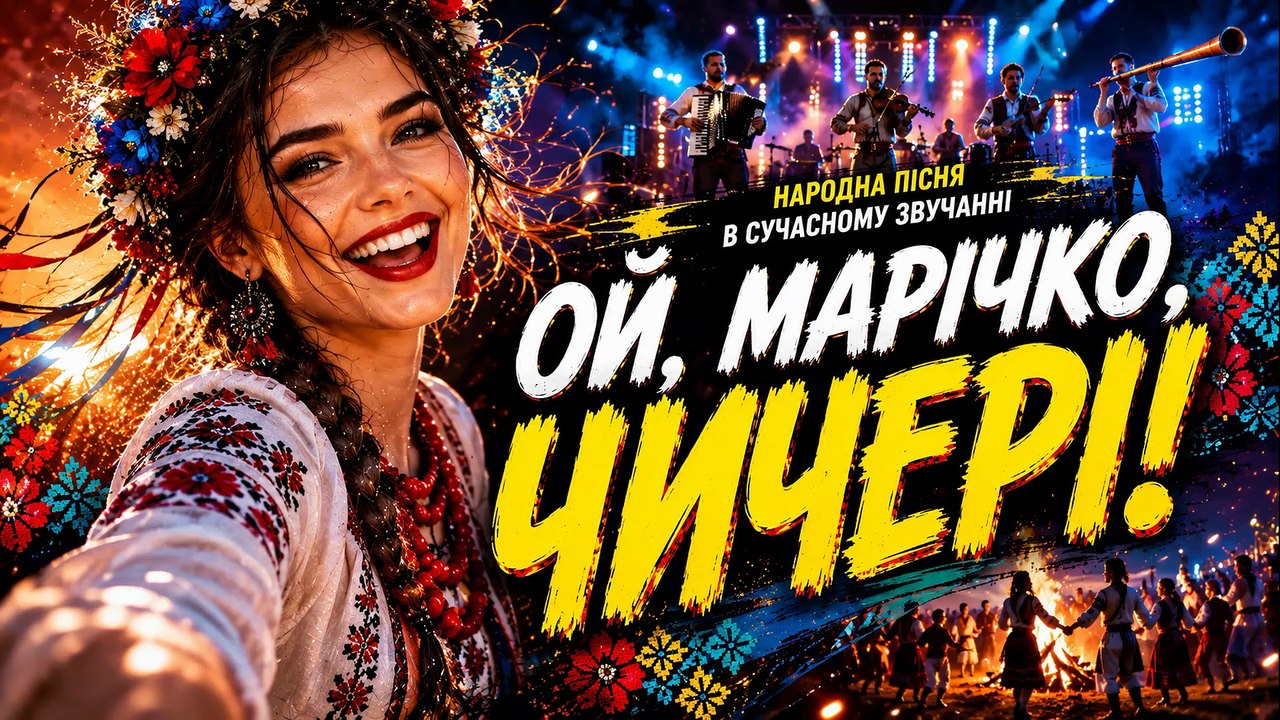 Oh, Marichko, Chycheri 🎶 Traditional Ukrainian Folk Song | Wedding & Party Music