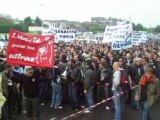 Liberte pour les ultras fin de la manifestation