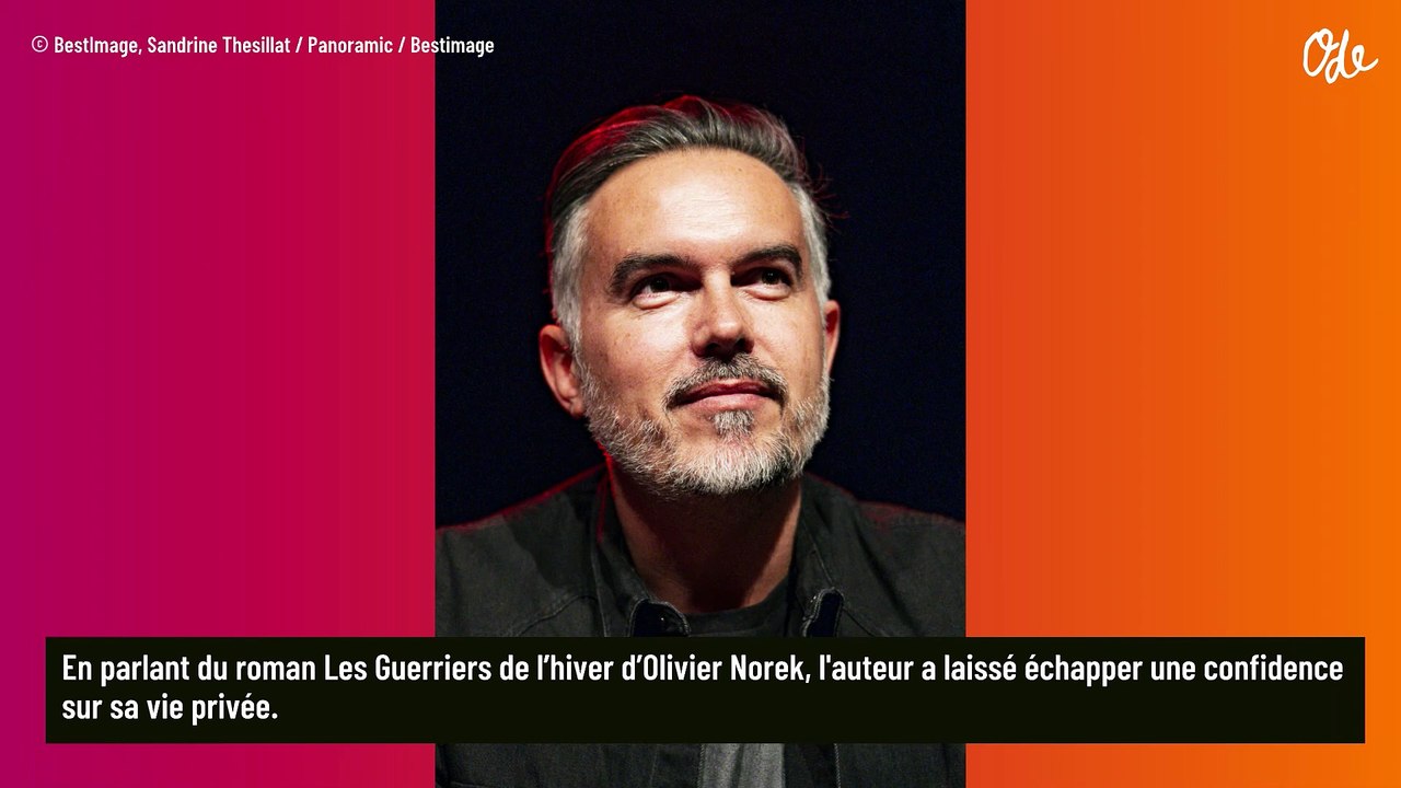 "C'est ma chérie" : Maxime Chattam a une nouvelle compagne qui travaille dans le milieu du livre