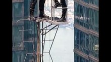 Some heights are worth the risk—especially when love is waiting at the top. 🖤💍