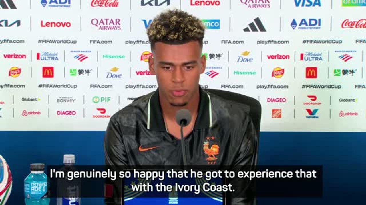 Desiré Doué wants to win the World Cup to make brother Guela proud