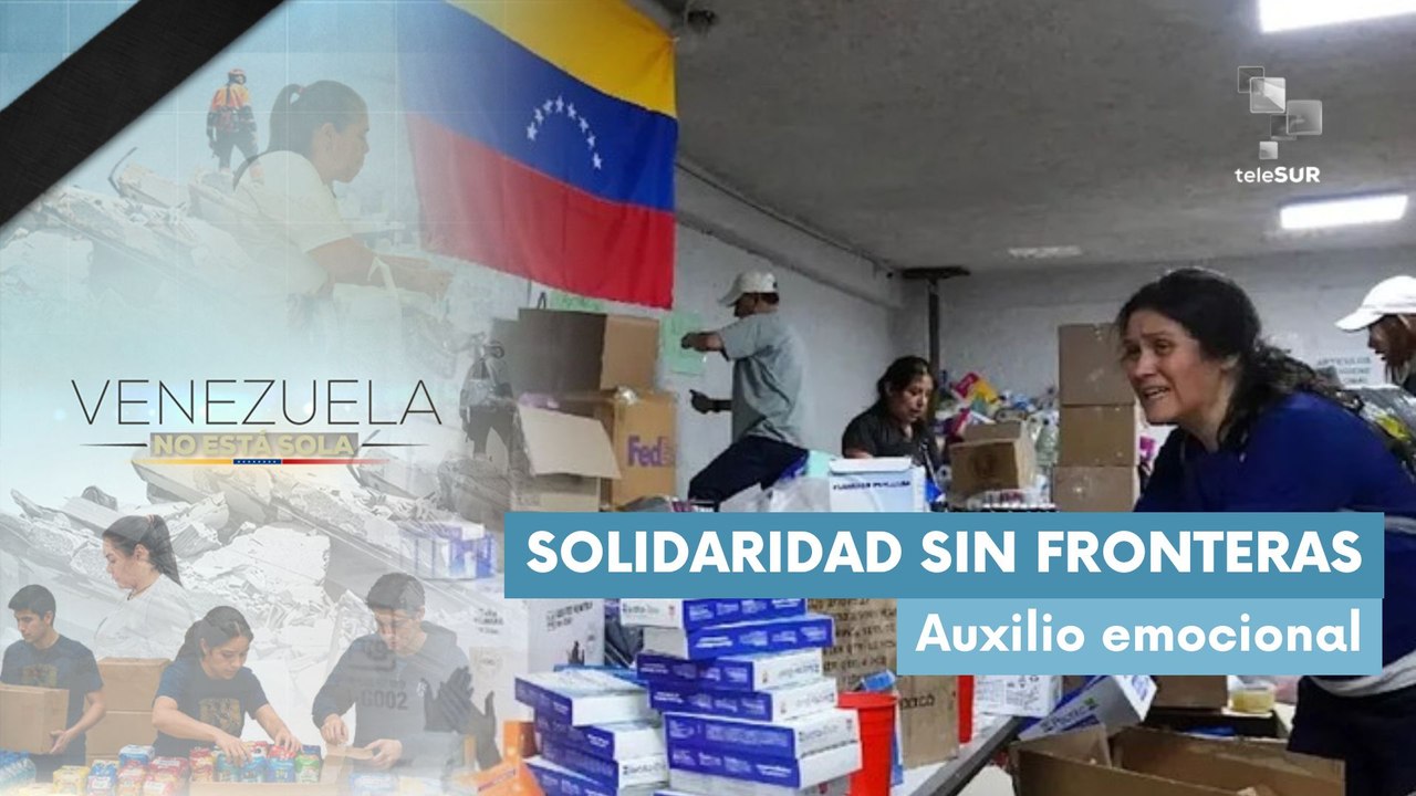 México activa línea de apoyo emocional telefónico para afectados por el sismo en Venezuela