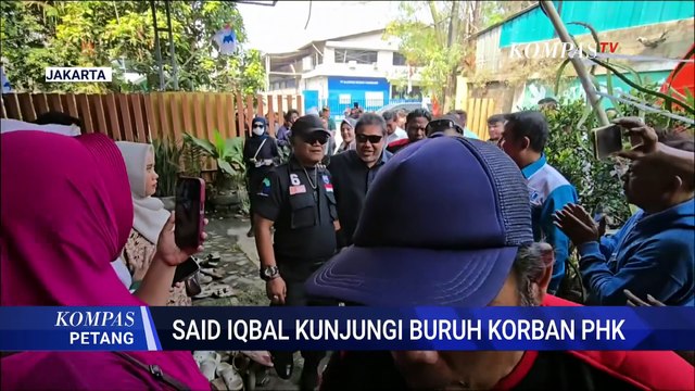 Penasihat Presiden Said Iqbal Berdialog dengan Buruh Korban PHK PT Master Wovenindo | KOMPAS PETANG