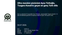 Ultra maraton yüzücüsü Aysu Türkoğlu, Tsugaru Kanalı'nı geçen en genç Türk oldu | Ajansspor | AA