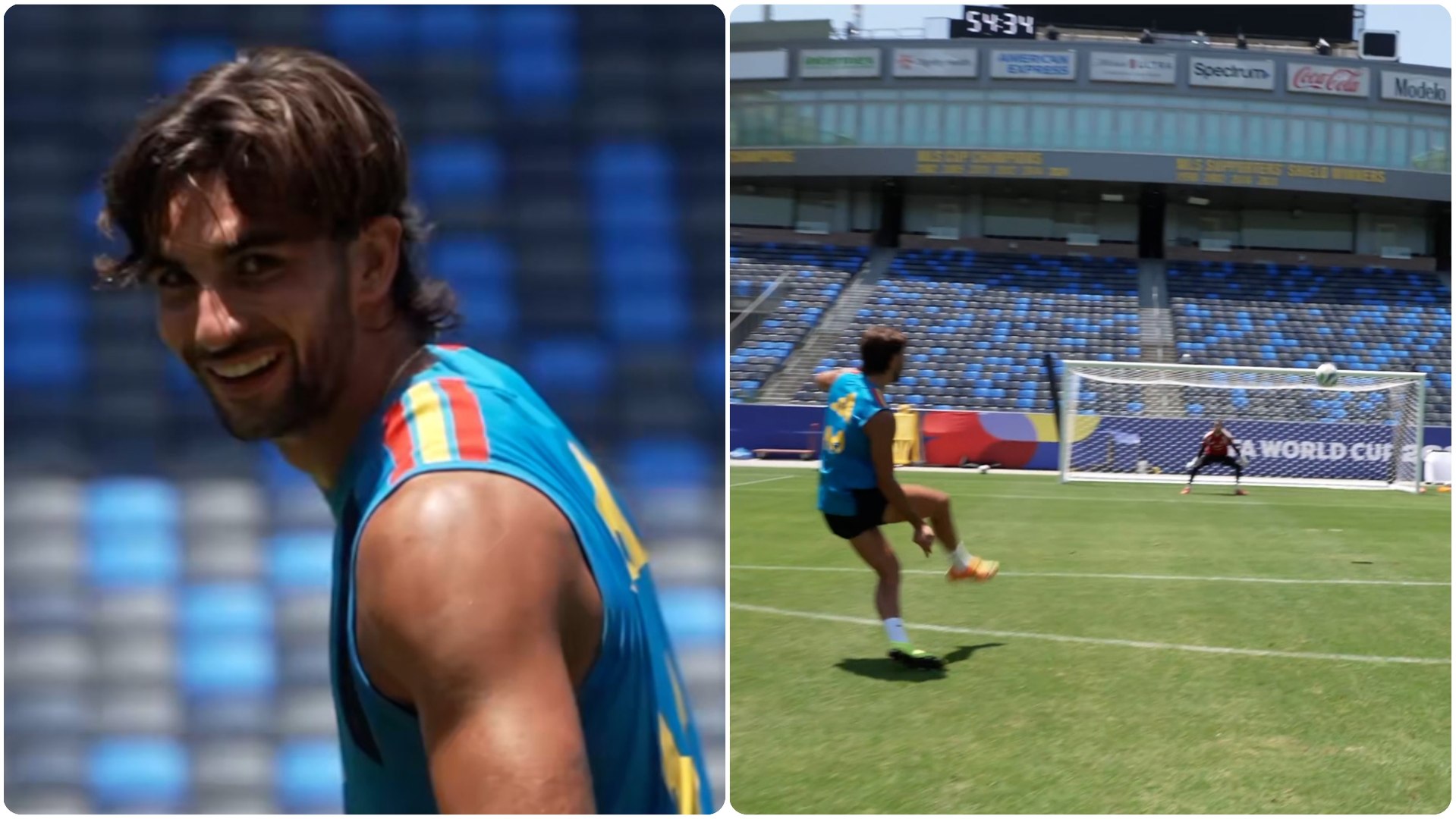 ¡Ferran Torres avisa a Portugal! Así fue su exhibición de golazos en el entrenamiento