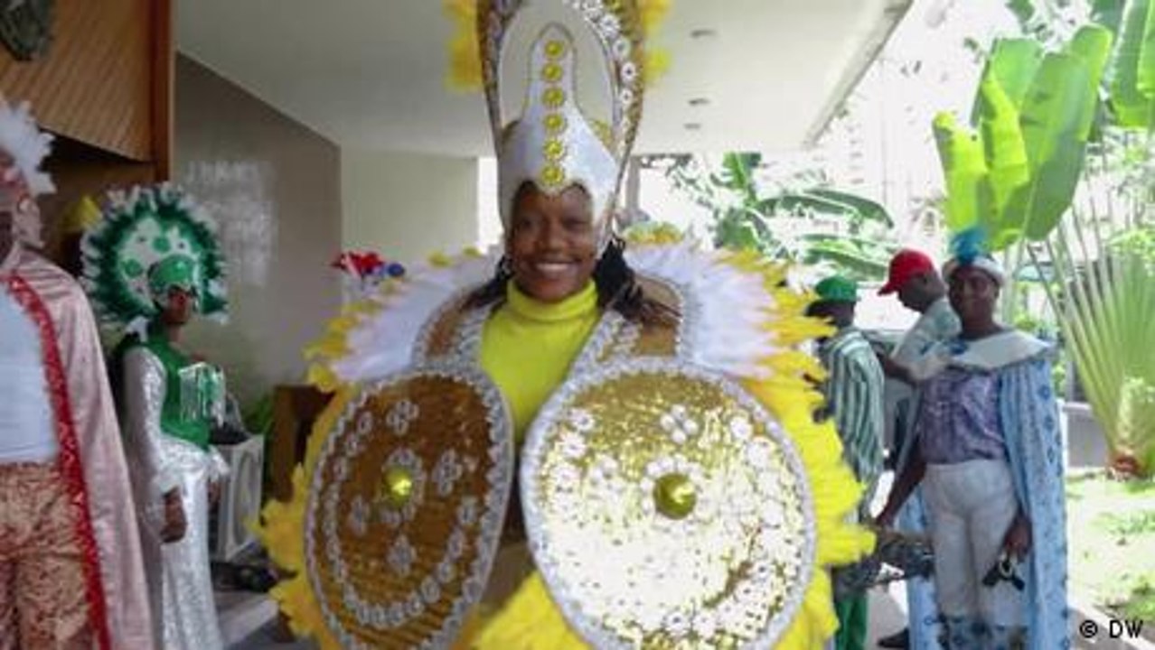 This is not Rio but Lagos, this is Fanti Carnival