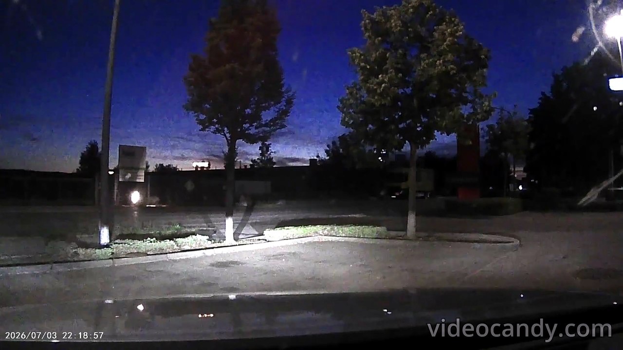 In der Nacht im A4 von Jettingen Scheppach aus auf die A8 Richtung Stuttgart