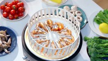 Glass Air Fryer with Ceramic Coating   Steam Function by Kerylove
