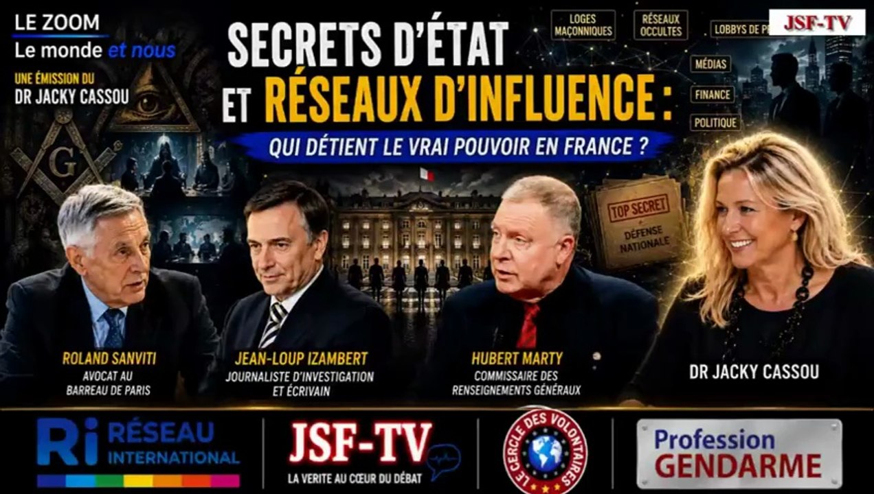 Secrets d'état et réseaux d'influence - Qui détient le vrai pouvoir en France ?